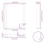 Patas para mesa centro forma U 3 uds blanco 70x(72-73) cm acero de , Patas para mesas - Ref: Foro24-4013201, Precio: 122,14 €...