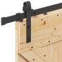 Puerta corredera con herrajes madera maciza de pino 80x210 cm de , Puertas - Ref: Foro24-3332607, Precio: 218,60 €, Descuento: %