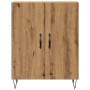 Aparador de madera de ingeniería roble artisan 69,5x34x90 cm de , Aparadores - Ref: Foro24-857178, Precio: 82,11 €, Descuento: %