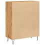 Aparador de madera de ingeniería roble artisan 69,5x34x90 cm de , Aparadores - Ref: Foro24-857178, Precio: 82,11 €, Descuento: %