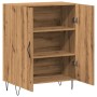 Aparador de madera de ingeniería roble artisan 69,5x34x90 cm de , Aparadores - Ref: Foro24-857178, Precio: 82,11 €, Descuento: %