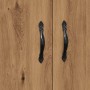 Aparador de madera de ingeniería roble artisan 69,5x34x90 cm de , Aparadores - Ref: Foro24-857178, Precio: 82,11 €, Descuento: %