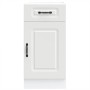 Mueble bajo de cocina Kalmar madera de ingeniería blanca de , Armarios de cocina - Ref: Foro24-853467, Precio: 86,27 €, Descu...