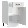 Mueble bajo de cocina Kalmar madera de ingeniería blanca de , Armarios de cocina - Ref: Foro24-853467, Precio: 86,27 €, Descu...