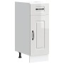 Mueble bajo cocina Kalmar madera ingeniería blanca alto brillo de , Armarios de cocina - Ref: Foro24-853459, Precio: 71,28 €,...