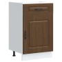 Mueble bajo de cocina Kalmar madera de ingeniería roble marrón de , Armarios de cocina - Ref: Foro24-853484, Precio: 92,48 €,...
