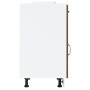 Mueble bajo de cocina Kalmar madera de ingeniería roble marrón de , Armarios de cocina - Ref: Foro24-853484, Precio: 92,48 €,...