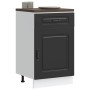 Mueble bajo de cocina Kalmar madera de ingeniería negra de , Armarios de cocina - Ref: Foro24-853478, Precio: 91,75 €, Descue...