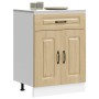 Mueble bajo de cocina Kalmar madera ingeniería de roble sonoma de , Armarios de cocina - Ref: Foro24-853490, Precio: 84,86 €,...