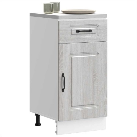 Mueble bajo de cocina Kalmar gris sonoma madera de ingeniería de , Armarios de cocina - Ref: Foro24-853473, Precio: 88,10 €, ...