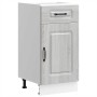 Mueble bajo de cocina Kalmar gris sonoma madera de ingeniería de , Armarios de cocina - Ref: Foro24-853473, Precio: 88,10 €, ...