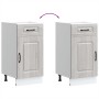 Mueble bajo de cocina Kalmar gris sonoma madera de ingeniería de , Armarios de cocina - Ref: Foro24-853473, Precio: 88,10 €, ...