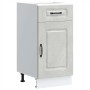 Mueble bajo de cocina Kalmar madera de ingeniería gris hormigón de , Armarios de cocina - Ref: Foro24-853471, Precio: 86,68 €...