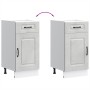Mueble bajo de cocina Kalmar madera de ingeniería gris hormigón de , Armarios de cocina - Ref: Foro24-853471, Precio: 86,68 €...