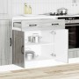 Mueble bajo de cocina Kalmar gris sonoma madera de ingeniería de , Armarios de cocina - Ref: Foro24-853503, Precio: 106,59 €,...