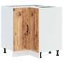 Mueble bajo esquinero cocina Kalmar madera antigua ingeniería de , Armarios de cocina - Ref: Foro24-853515, Precio: 103,07 €,...