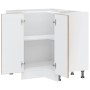 Mueble bajo esquinero cocina Kalmar madera antigua ingeniería de , Armarios de cocina - Ref: Foro24-853515, Precio: 103,07 €,...