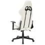 Silla de gaming de cuero sintético blanco y rosa de vidaXL, Sillones para videojuegos - Ref: Foro24-20534, Precio: 172,06 €, ...
