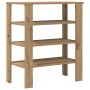 Zapatero artesanal de madera contrachapada 61x32x70 cm de , Zapateros y organizadores de calzado - Ref: Foro24-859850, Precio...