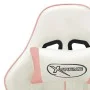Silla de gaming de cuero sintético blanco y rosa de vidaXL, Sillones para videojuegos - Ref: Foro24-20534, Precio: 172,06 €, ...