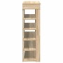 Mueble zapatero madera de ingeniería roble sonoma 80x30x98 cm de , Zapateros y organizadores de calzado - Ref: Foro24-859934,...