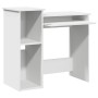 Escritorio con estantes madera contrachapada 84x40x78 cm de , Escritorios - Ref: Foro24-860445, Precio: 75,42 €, Descuento: %