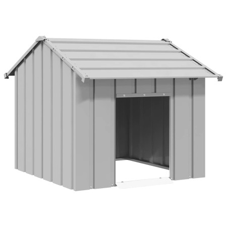 Caseta para perros con techo acero galvanizado 85x107x81 cm de , Casetas para perros - Ref: Foro24-4100914, Precio: 115,08 €,...