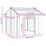 Caseta para perros con techo acero galvanizado 85x107x81 cm de , Casetas para perros - Ref: Foro24-4100914, Precio: 115,08 €,...