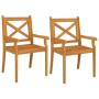 Juego de comedor de jardín 3 piezas madera maciza de acacia de vidaXL, Conjuntos de jardín - Ref: Foro24-3057999, Precio: 256...