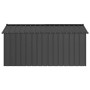 Caseta para perros con techo acero galvanizado 114x202x101 cm de , Casetas para perros - Ref: Foro24-4100921, Precio: 203,53 ...