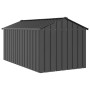 Caseta para perros con techo acero galvanizado 114x202x101 cm de , Casetas para perros - Ref: Foro24-4100921, Precio: 203,53 ...