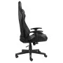 Silla gaming giratoria PVC gris de vidaXL, Sillones para videojuegos - Ref: Foro24-20483, Precio: 188,16 €, Descuento: %