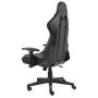 Silla gaming giratoria PVC gris de vidaXL, Sillones para videojuegos - Ref: Foro24-20483, Precio: 188,16 €, Descuento: %