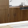 Mueble bajo para fregadero Kalmar roble marrón 60x46x81,5 cm de , Armarios de cocina - Ref: Foro24-853444, Precio: 80,67 €, D...