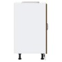 Mueble bajo para fregadero Kalmar roble marrón 60x46x81,5 cm de , Armarios de cocina - Ref: Foro24-853444, Precio: 80,67 €, D...