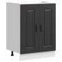 Mueble bajo para fregadero Kalmar negro 60x46x81,5 cm de , Armarios de cocina - Ref: Foro24-853438, Precio: 76,29 €, Descuent...