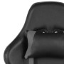 Silla gaming giratoria PVC gris de vidaXL, Sillones para videojuegos - Ref: Foro24-20483, Precio: 191,34 €, Descuento: %