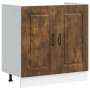 Mueble bajo para fregadero Kalmar roble ahumado 80x46x81,5 cm de , Armarios de cocina - Ref: Foro24-853452, Precio: 80,95 €, ...