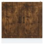 Mueble bajo para fregadero Kalmar roble ahumado 80x46x81,5 cm de , Armarios de cocina - Ref: Foro24-853452, Precio: 80,95 €, ...