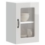 Armario pared cocina puerta cristal Kalmar blanca alto brillo de , Armarios de cocina - Ref: Foro24-853529, Precio: 65,09 €, ...