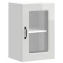 Armario pared cocina puerta cristal Kalmar blanca alto brillo de , Armarios de cocina - Ref: Foro24-853529, Precio: 65,09 €, ...
