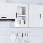Armario pared cocina puerta cristal Kalmar blanca alto brillo de , Armarios de cocina - Ref: Foro24-853529, Precio: 65,09 €, ...