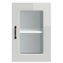 Armario pared cocina puerta cristal Kalmar blanca alto brillo de , Armarios de cocina - Ref: Foro24-853529, Precio: 65,09 €, ...