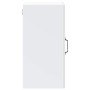 Armario pared cocina puerta cristal Kalmar blanca alto brillo de , Armarios de cocina - Ref: Foro24-853529, Precio: 65,09 €, ...