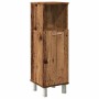 Armario de baño madera contrachapada envejecida 30x30x95 cm de , Muebles de baño - Ref: Foro24-856137, Precio: 60,60 €, Descu...