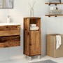 Armario de baño madera contrachapada envejecida 30x30x95 cm de , Muebles de baño - Ref: Foro24-856137, Precio: 60,60 €, Descu...