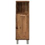 Armario de baño madera contrachapada envejecida 30x30x95 cm de , Muebles de baño - Ref: Foro24-856137, Precio: 60,60 €, Descu...