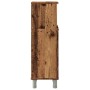 Armario de baño madera contrachapada envejecida 30x30x95 cm de , Muebles de baño - Ref: Foro24-856137, Precio: 60,60 €, Descu...