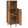 Armario de baño madera contrachapada envejecida 30x30x95 cm de , Muebles de baño - Ref: Foro24-856137, Precio: 60,60 €, Descu...