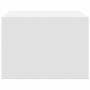 Mesitas de noche de pared con luces LED 2 unidades blanco de , Muebles TV - Ref: Foro24-860212, Precio: 92,96 €, Descuento: %